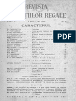 Rev Fundatiilor Regale - 1944 - 01, 1 Jan Revista Lunara de Literatura, Arta Si Cultura Generala