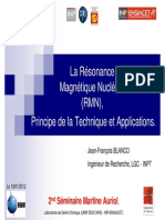 RMN Du Proton