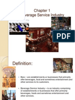 Chapter 1 Beverage Service Industry An Introduction