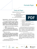 Formato Paper