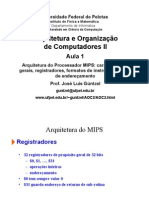 01 - MIPS - Conjunto e Formato de Instruções, Modos de Endereçamento