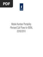 Number Portability BSNL 22feb2010