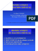 Cours - 20biomecanique Rachis Cervica ++++ PDF