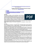 Estrategias de Aprendizaje Del Desarrollo Intelectual Al Desarrollo Integral