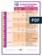 School Calendar Final