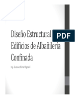 Diseño Albanileria Confinada