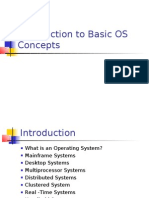 Introduction To Basic OS Concepts