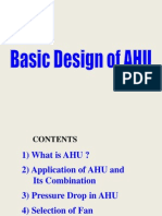 Basic Design of AHU (General)