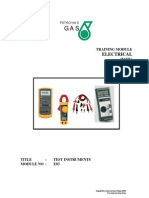 Module No E03 Electrical Test Equipment Basic