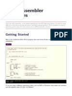 GNU Assembler Examples