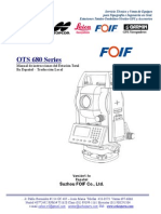 Manual Estacion Total Serie OTS-680