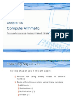 Chapter 05-Computer Arithmetic PDF