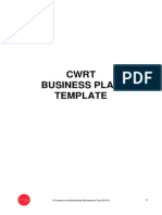 CWRT Business Plan Template