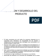 Planeacion y Desarrollo Del Producto PDF