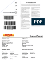 Shipment Document Servlet