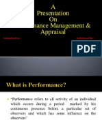 Performance Management & Appraisal