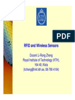 RFID and Wireless Sensors