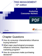 Analysing Consumer Market KOTLER