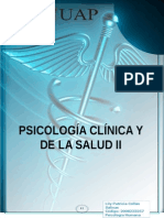 Psicologia Clinica y de La Salud II