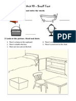 Unit 10 - Small Test: 1 Look at The Pictures and Write The Words