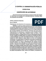 Jurisprudencia Sobre Los Delitos de REsistencia y Desobediencia