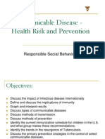 15 Communicable Disease - Health Risk and Prevention