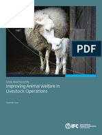 Good Practice Note: Improving Animal Welfare in Livestock Operations