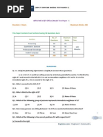 Ibps It-Officer Model Test Paper-1