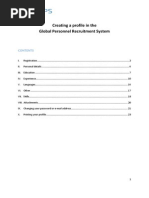 How To Create A Profile in UN GPRS