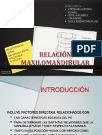 Relación Maxilomandíbular 