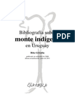 Bibliografia Delmonte Indigena en El Uruguay Rita Grisolia