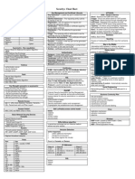 COMPTIA Security+ Cheat Sheet