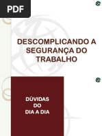 Descomplicando A Segurança Do Trabalho