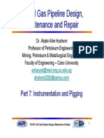 Instrumentation and Pigging