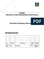 IMS CP 920 Excavation Rescue Plan