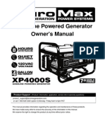 Duro Max Generators XP4000S Manual