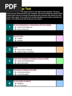 Myers Briggs Test