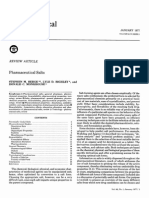 Journal of Pharmaceutical Sciences Volume 66 Issue 1 1977 (Doi 10.1002/jps.2600660104) Stephen M. Berge Lyle D. Bighley Donald C. Monkhouse - Pharmaceutical Salts PDF