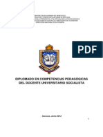 Componente Docente Socialista Marzo 2013 PDF