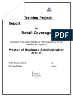 Retail Coverage: Summer Training Project