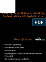 BH Ad 12 Stealing From Thieves Saher Slides