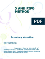 Lifo and Fifo Method