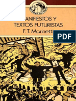 Marinetti - Manifiestos y Textos Futuristas