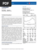 LinkedIn Analyst Report