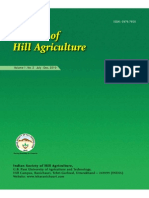 Journal of Hill Agriculture 2010 Vol 1