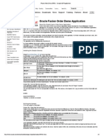 Fusion Order Demo (FOD) - Sample ADF Application