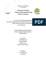 Case of Nuclear Sclerosis 