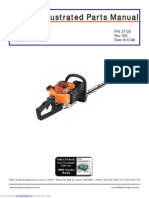 Tanaka THT-210 Parts Manual