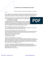 SAP - Enterprise Structure PDF