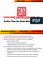 Action Plan On Haze Management (Tiong Seng)